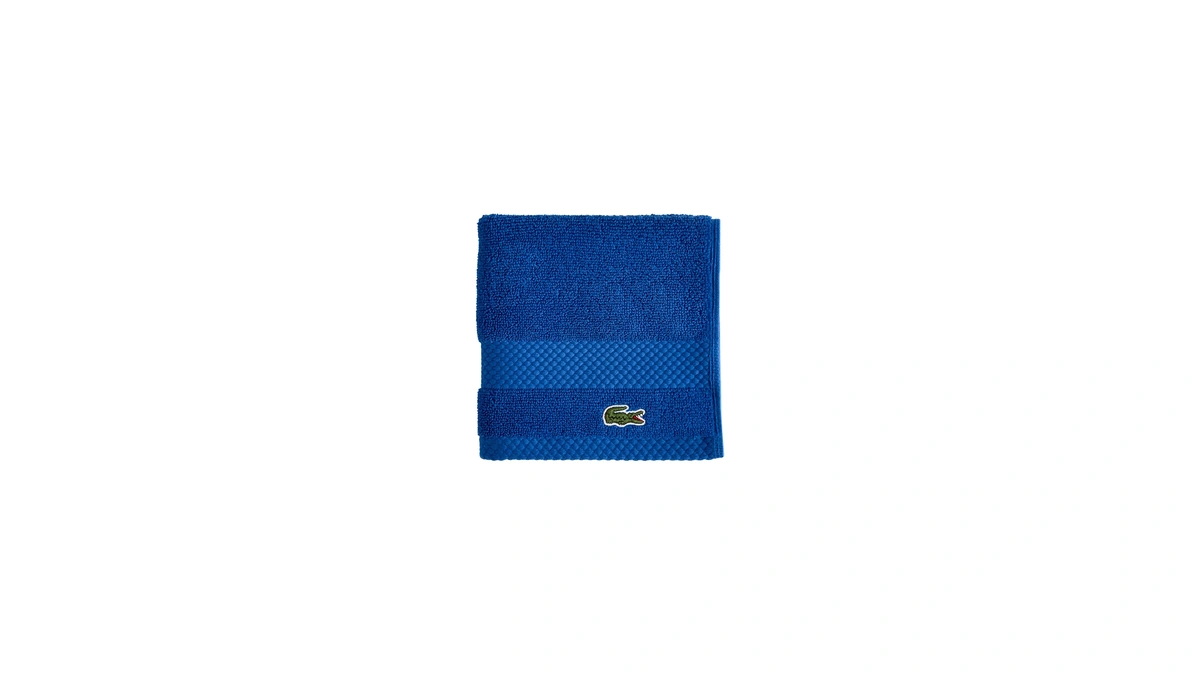 Lacoste Heritage 100% Supima Cotton Wash Cloth 13" X 13",