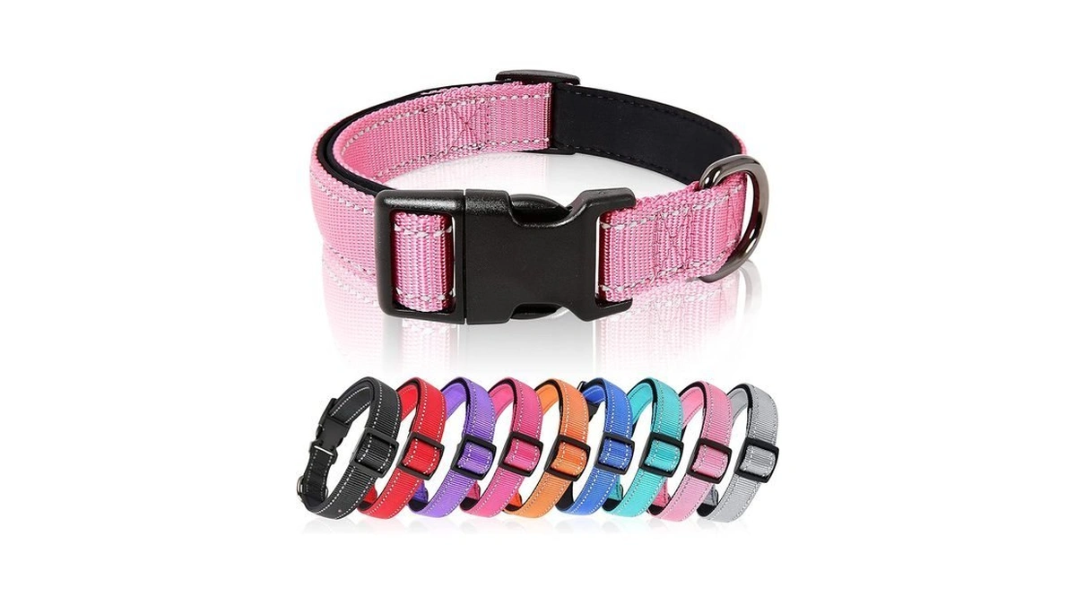 Heele Dog Collar, Reflective Dog Collar, Soft Neoprene Padded Breathable