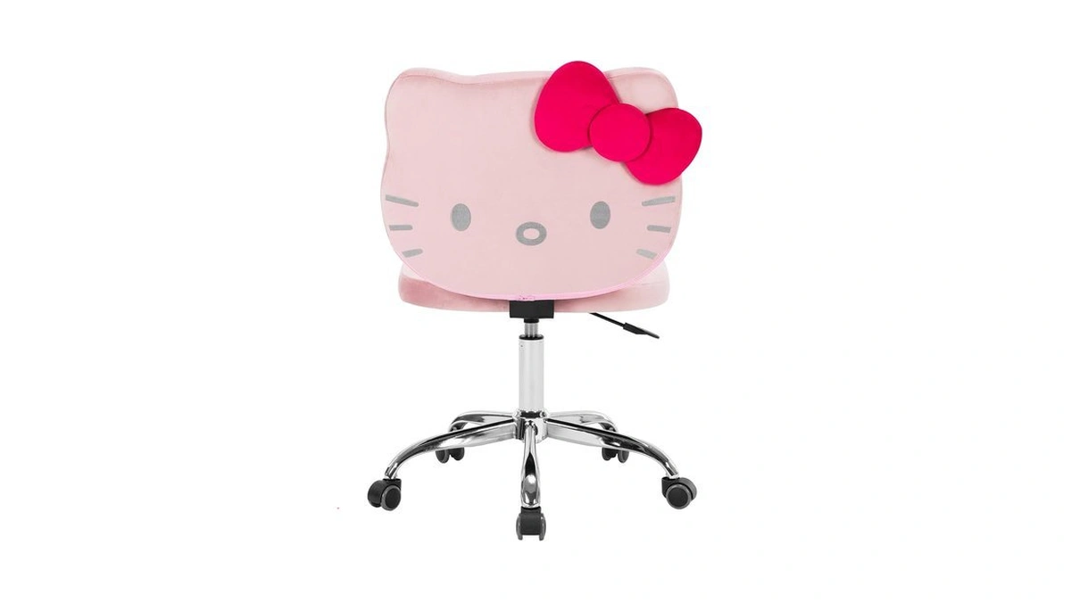 Impressions Vanity Hello Kitty® Kawaii Swivel Vanity Chair, Pink