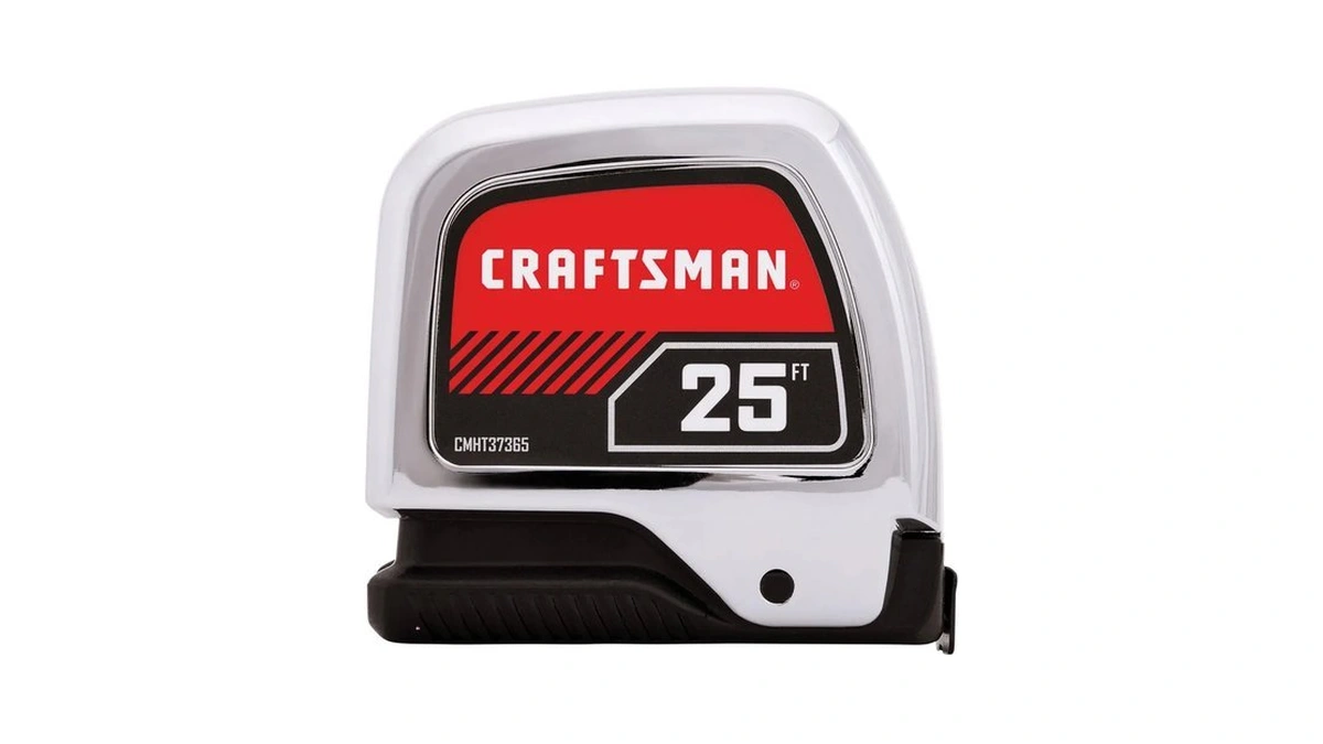 Craftsman Tape Measure, 25-foot (cmht37365s)