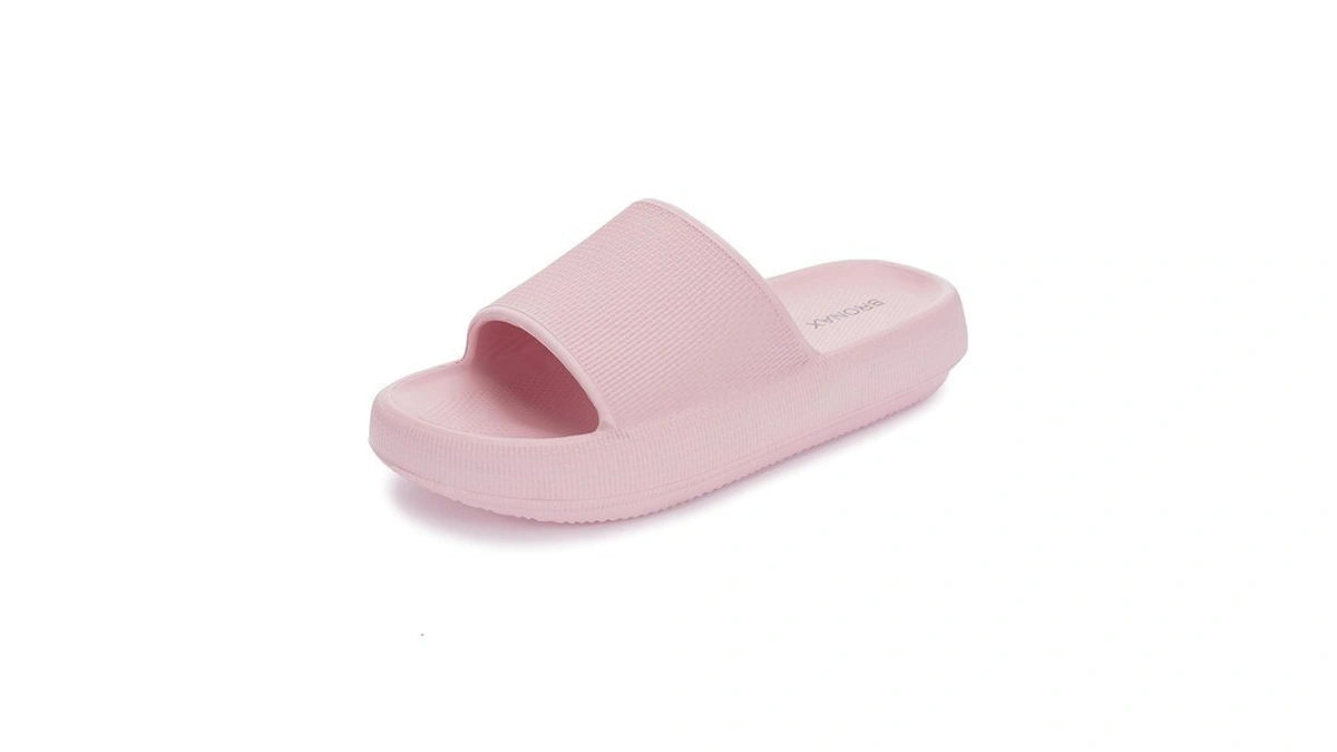 Bronax Thick Sole Pillow Slippers For Women And Men 7.5-8.5