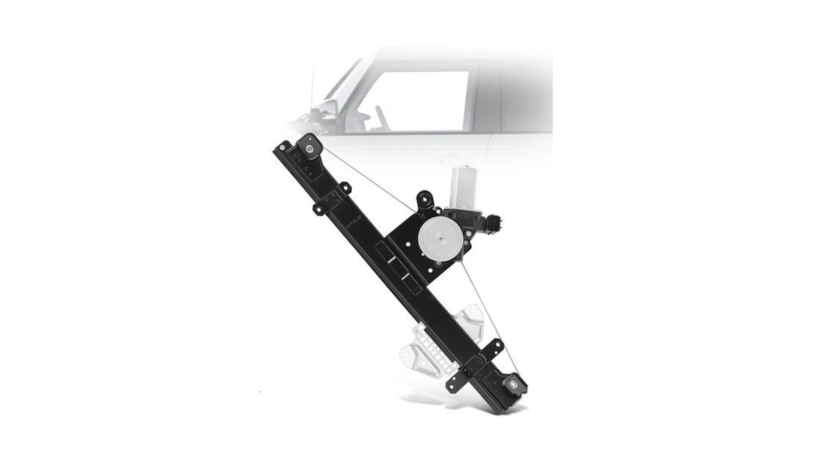 Yhtauto Front Driver Side Power Window Regulator W/6-pin Motor