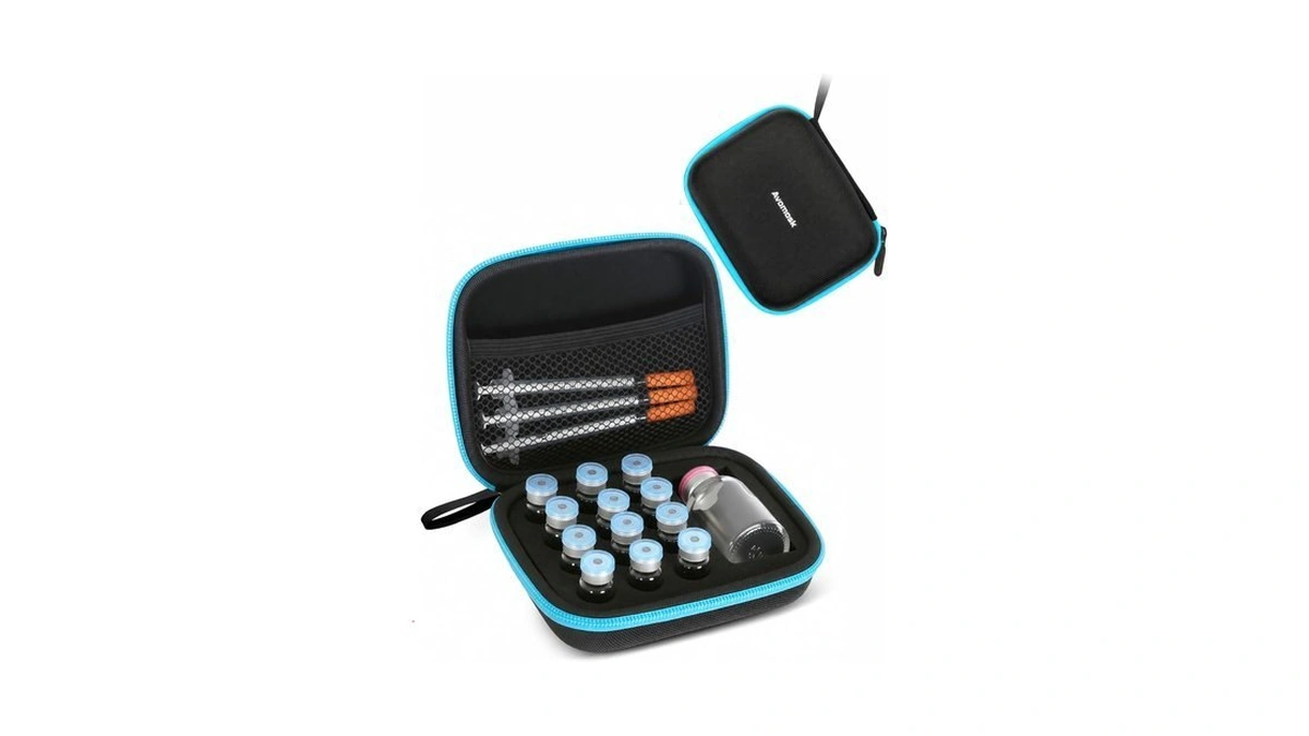 13 Slots Dual-size 30ml And 3ml Peptide Case, Bac Water