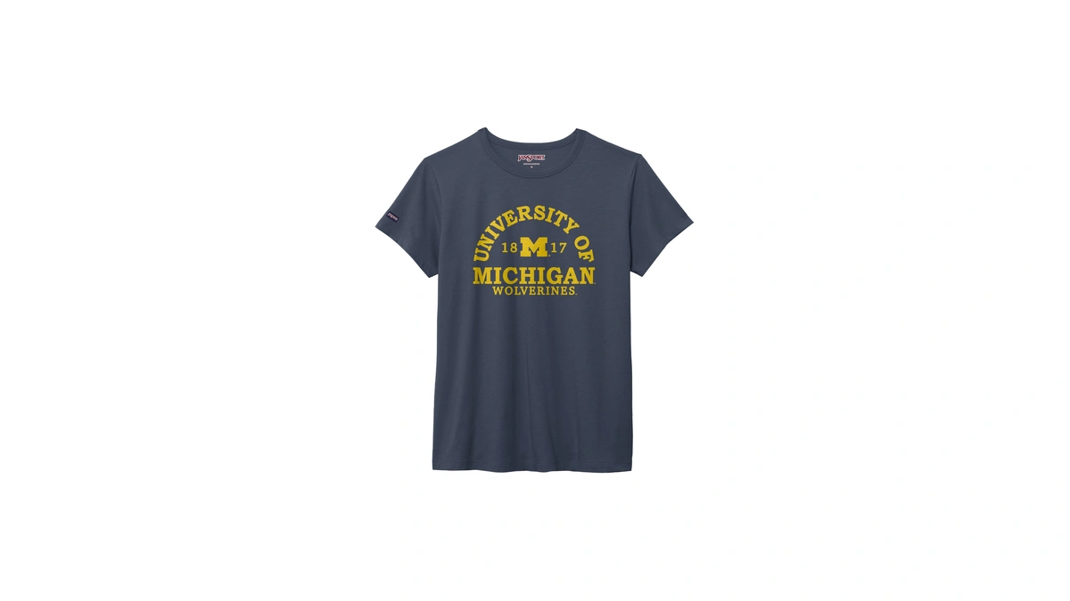Jansport Ncaa Officially Licensed Graduate Short Sleeve T Shirt For