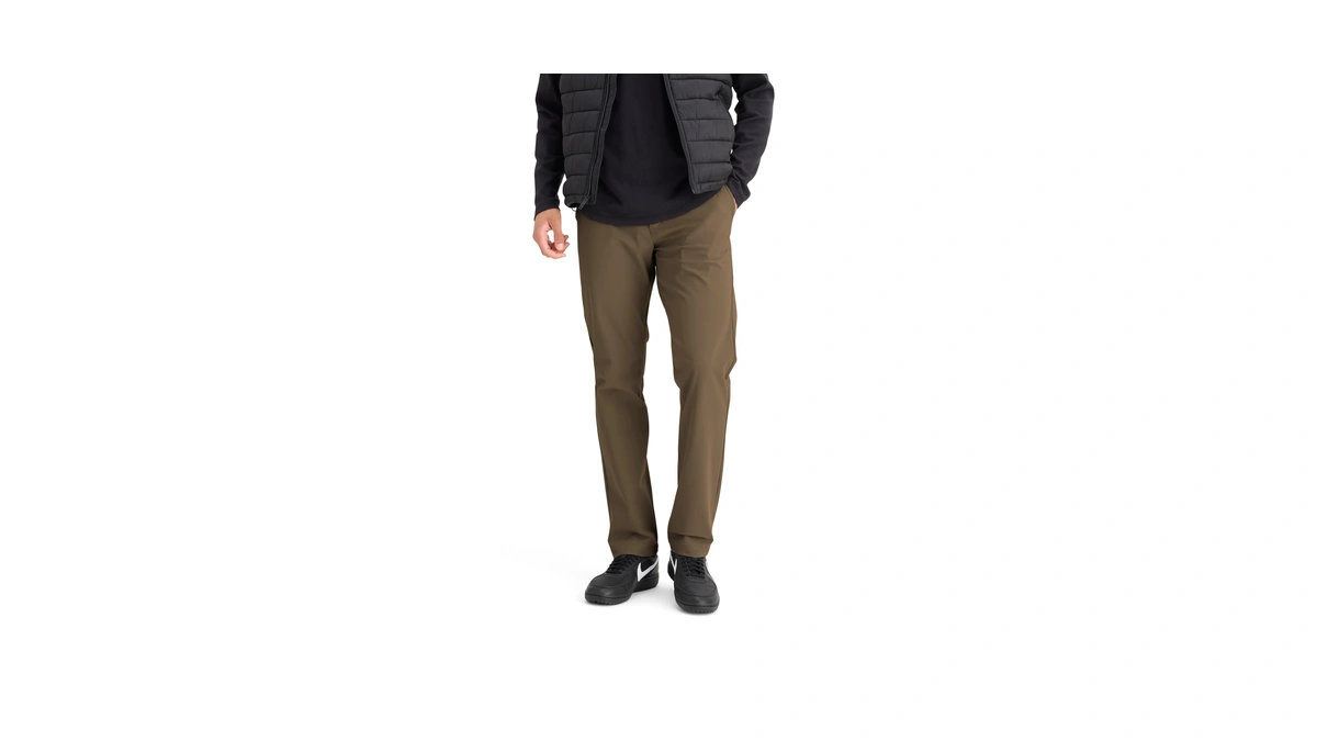 Dockers Men's Go Airweave Chino Slim Fit Pants, Otter, 30w
