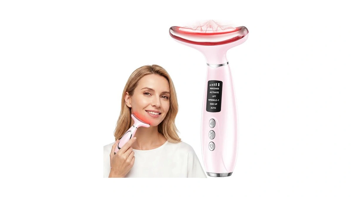 Gihwrri 7-color Face Sculpting Tool, Red Light Therapy For Face