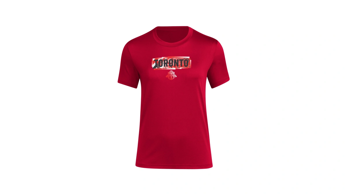 Adidas Women's Toronto Fc Local Pop Short Sleeve Pre-game T-shirt,