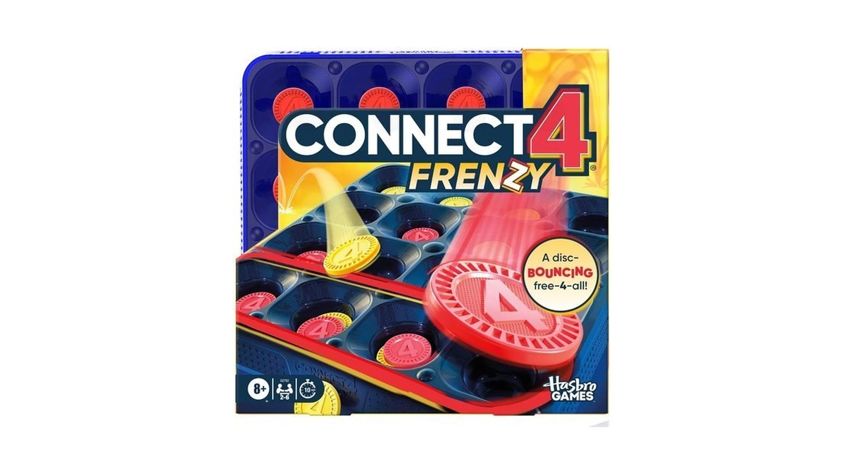 Connect 4 Frenzy Game | Bounce Discs 4 The Win