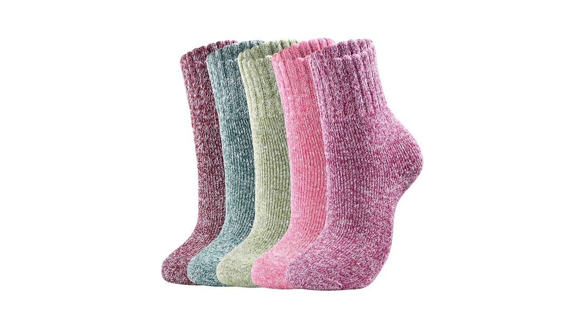 Clothclose Wool Socks, Winter Warm Wool Socks For Women Men,