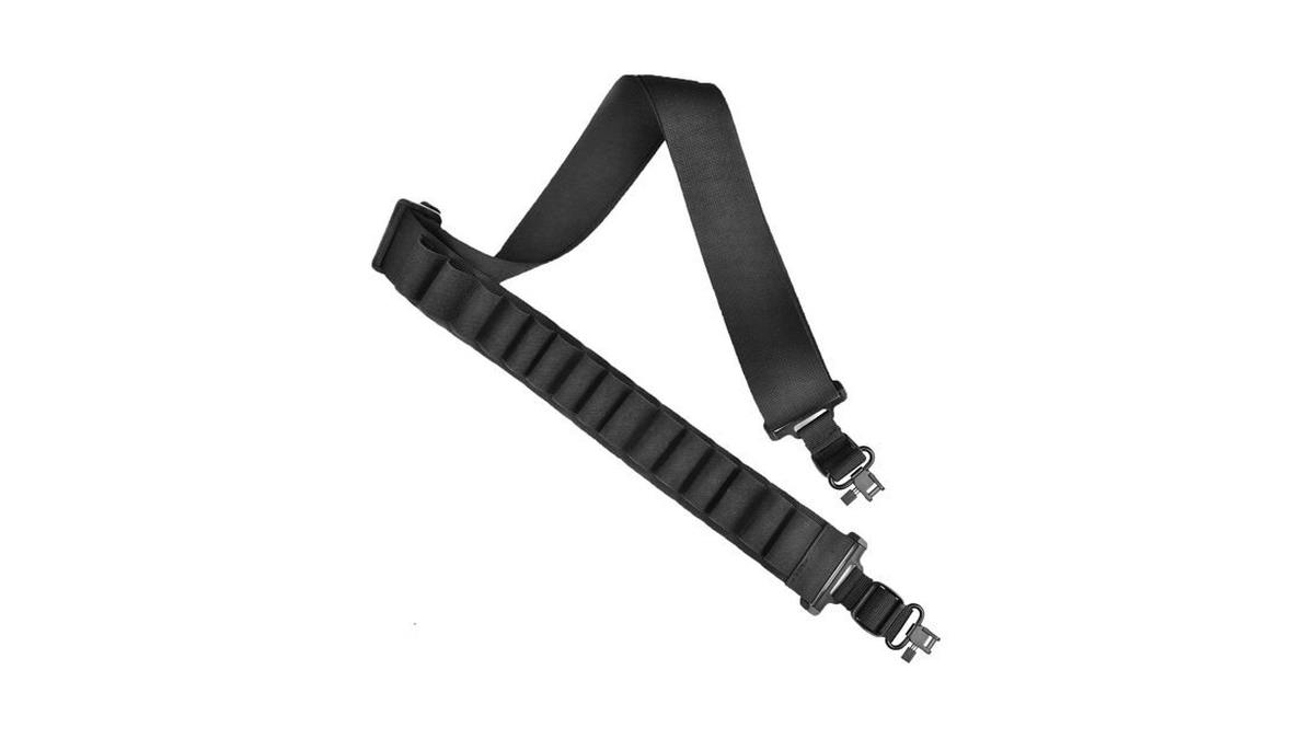 Cvlife Shotgun Sling With 15 Shell Holders For 12 Gauge