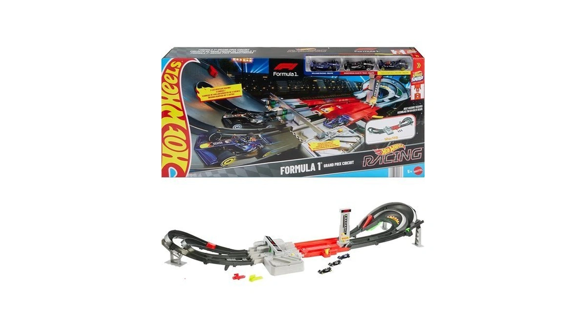 ​hot Wheels Formula 1® Grand Prix Circuit & 3 Cars