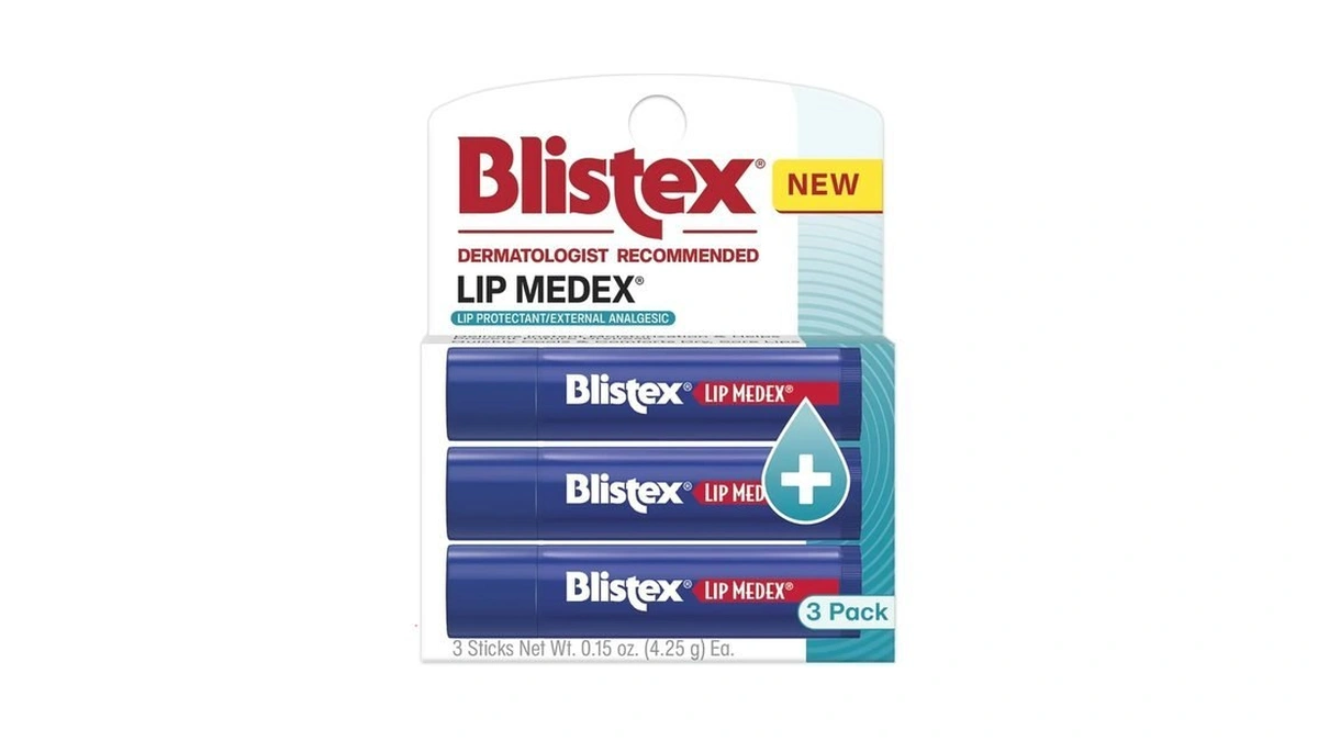 Blistex Lip Medex Medicated Lip Balm, 24 Hr Moisture, 0.15