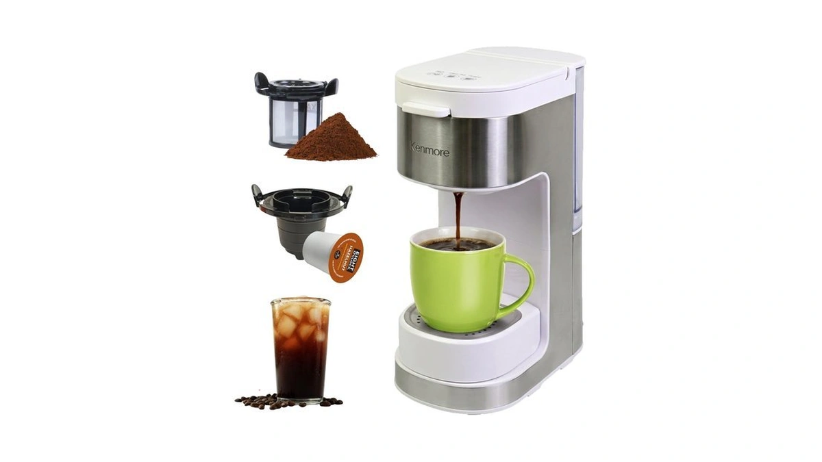 Kenmore Single Serve Coffee Maker – Compatible With Keurig K‑cup
