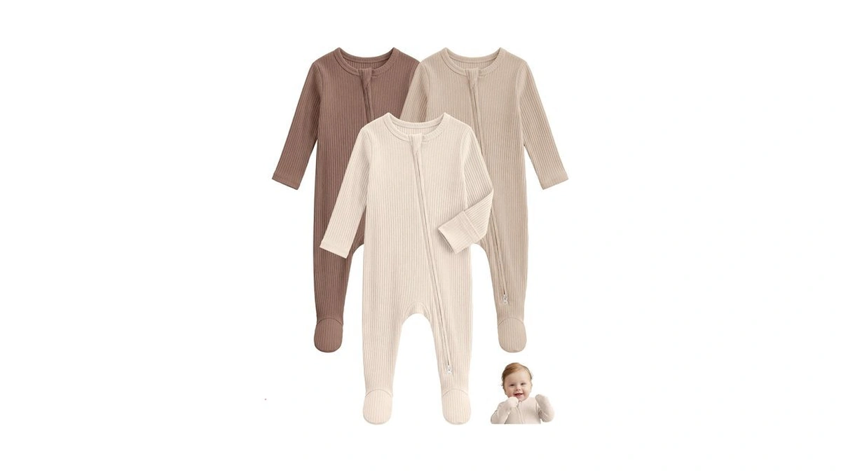 Unnivoll Viscose Bamboo Baby Pajamas Baby Sleepers Baby Boys Girls