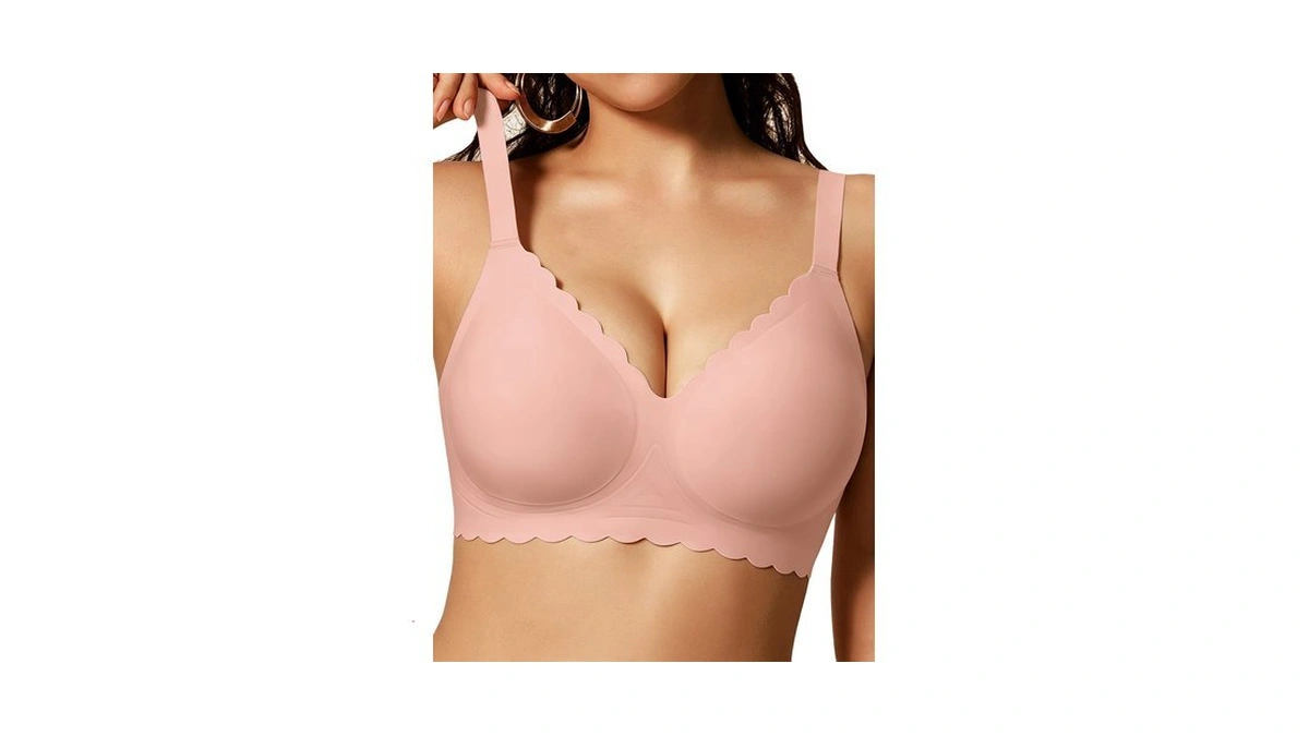 Cocomarts Jelly Bras For Women No Underwire Push Up Bra