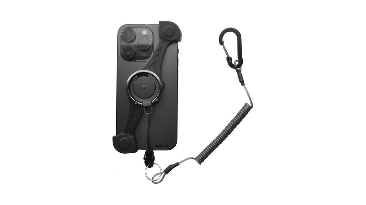 Forzen Universal Anti-drop Cellphone Tether,cellphone Leash,retractable Tether With Silicone Phone