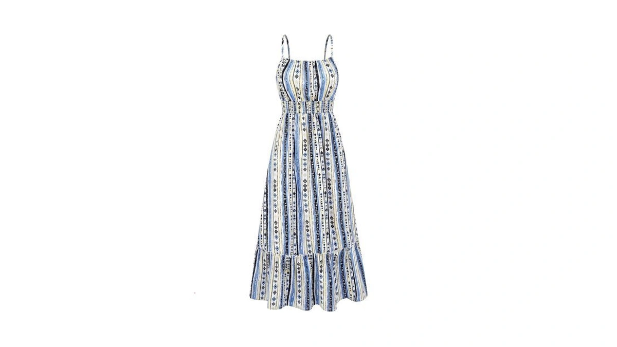 Btfbm Summer Dresses For Women 2026 Sundresses Sleeveless Spaghetti Strap