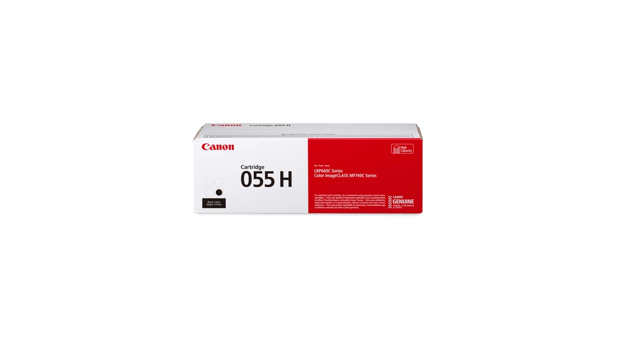 Canon Genuine 055 Black Toner Cartridge High Capacity Compatible With