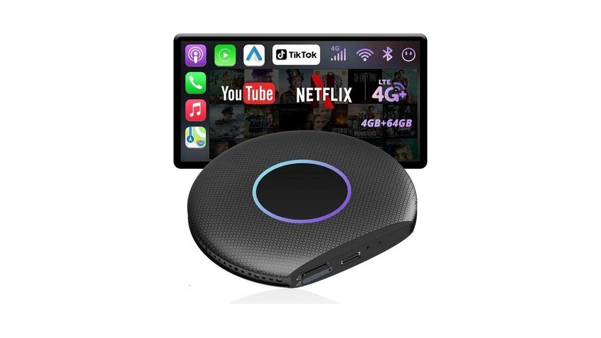 Wireless Android Auto Carplay Adapter,magic Ai Box Carplay,full Android Os