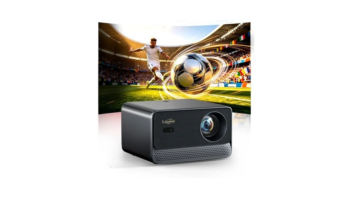 Outdoor Projector With Official Apps, Native 1080p, Ultra-bright Image