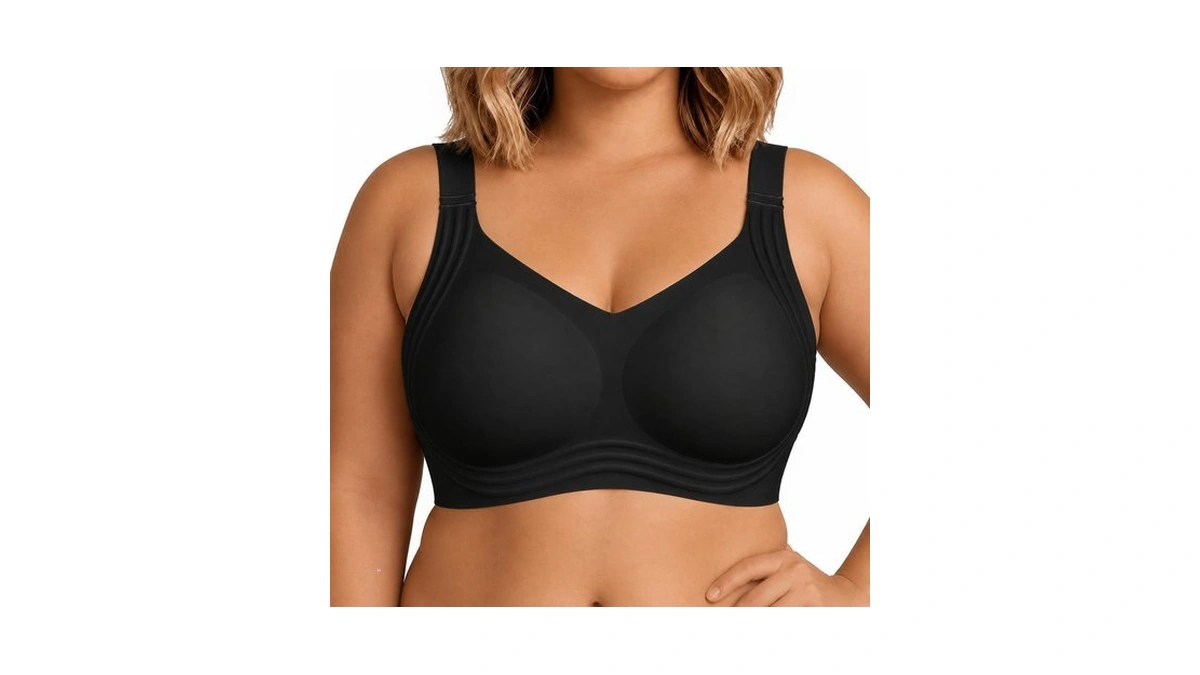 Swat Pany Jelly Bras For Women Plus Size Wireless Full