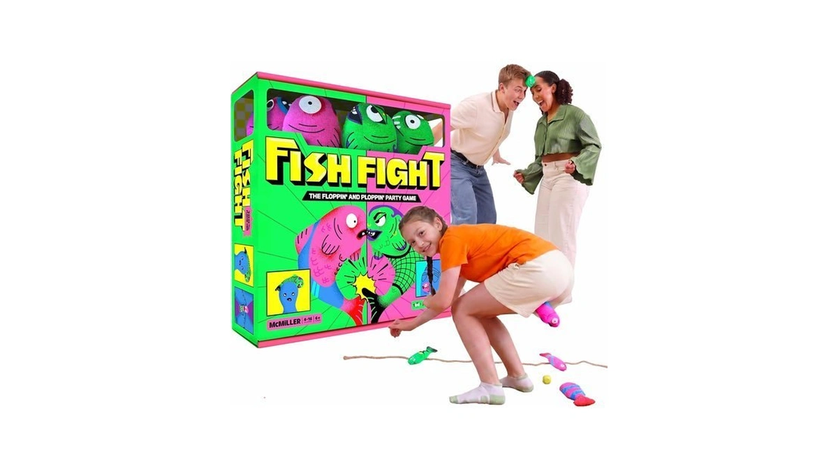 Fish Fight – Funny Flopping Fish Game For Kids &