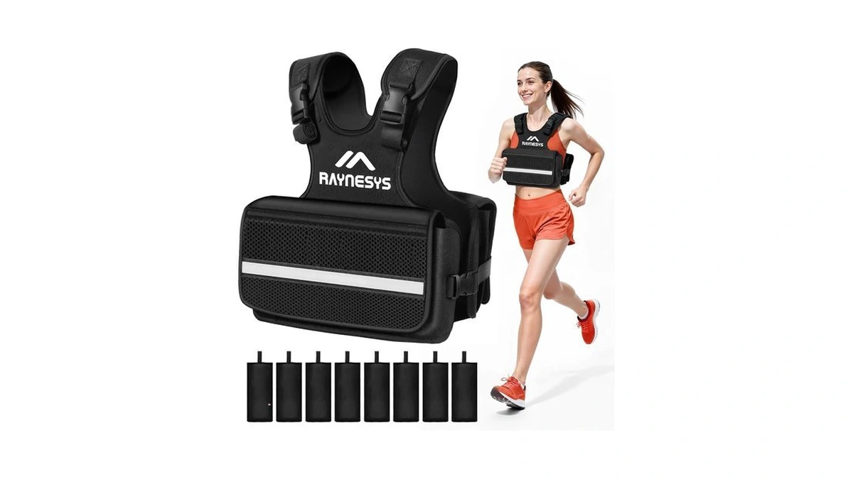 Adjustable Weighted Vest For Women, 1-12lbs Weight Vests