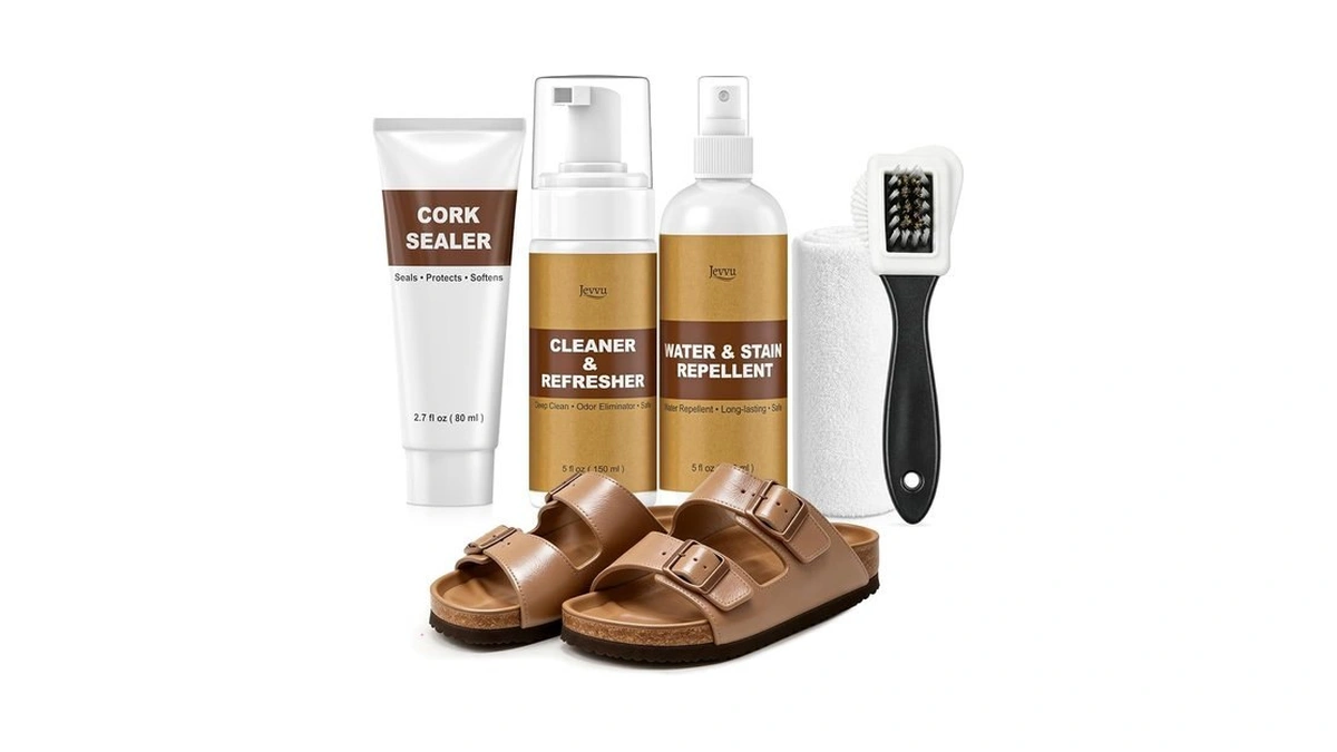 Jevvu Shoe Cleaning Kit Compatible With Birkenstock Suede & Leather
