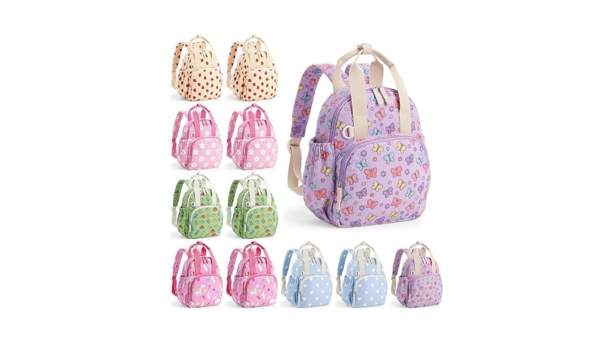 Sunnymove 12 Pack Preschool Toddler Backpack Bulk For Girl Boy