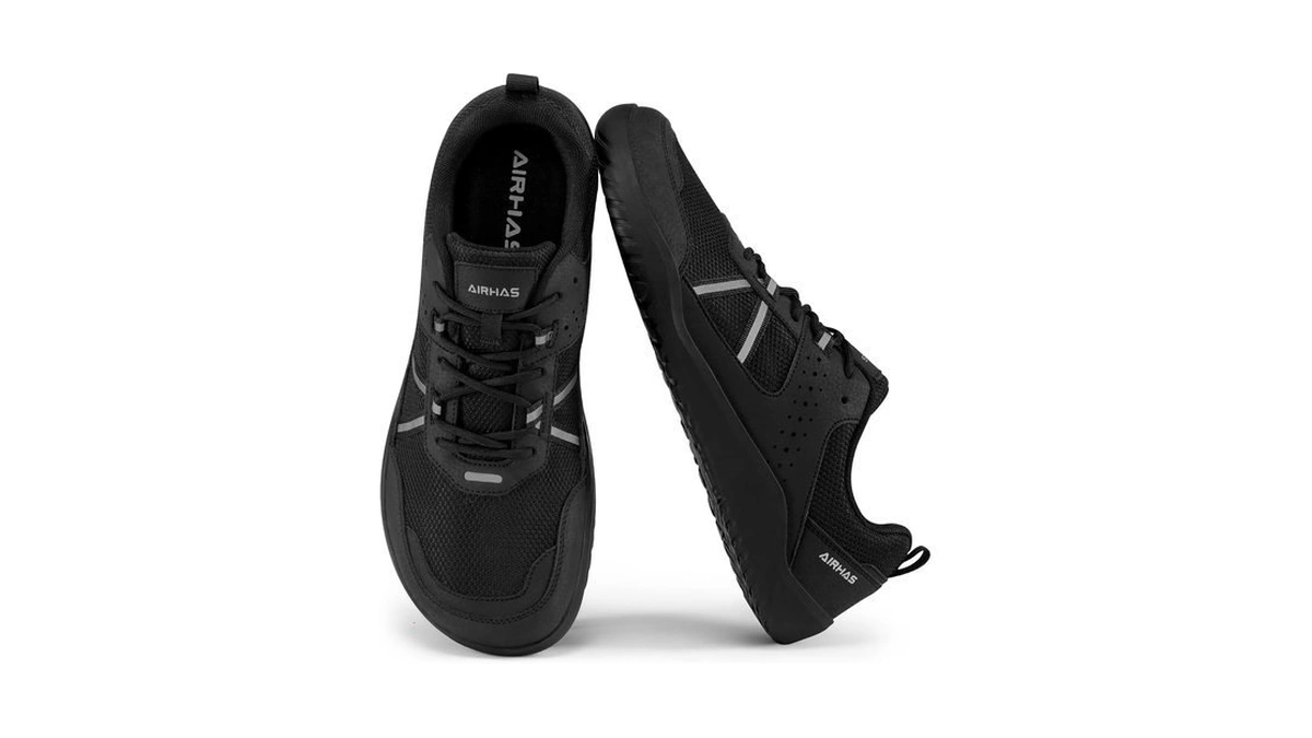 Airhas Men's Barefoot Shoes Zero Drop Breathable Gym Shoes For