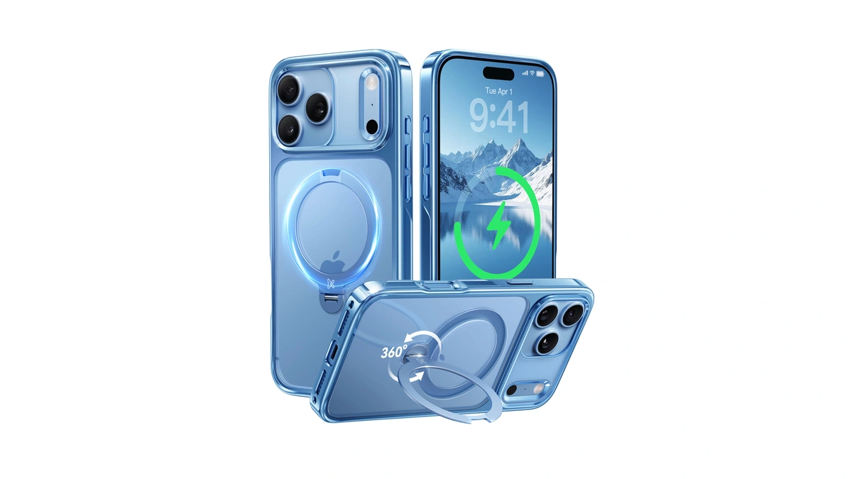 Casekoo Glacier Blue For Iphone 18 Pro Max Case, 360