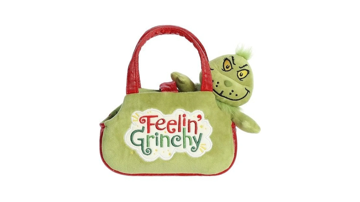 Aurora Dr. Seuss Fancy Pals 8" Feeling Grinchy Whimsical Plush