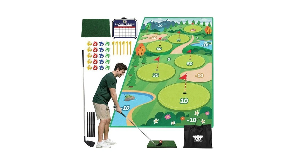 Toy Life Golf Chipping Game For Adults And Kids, Club