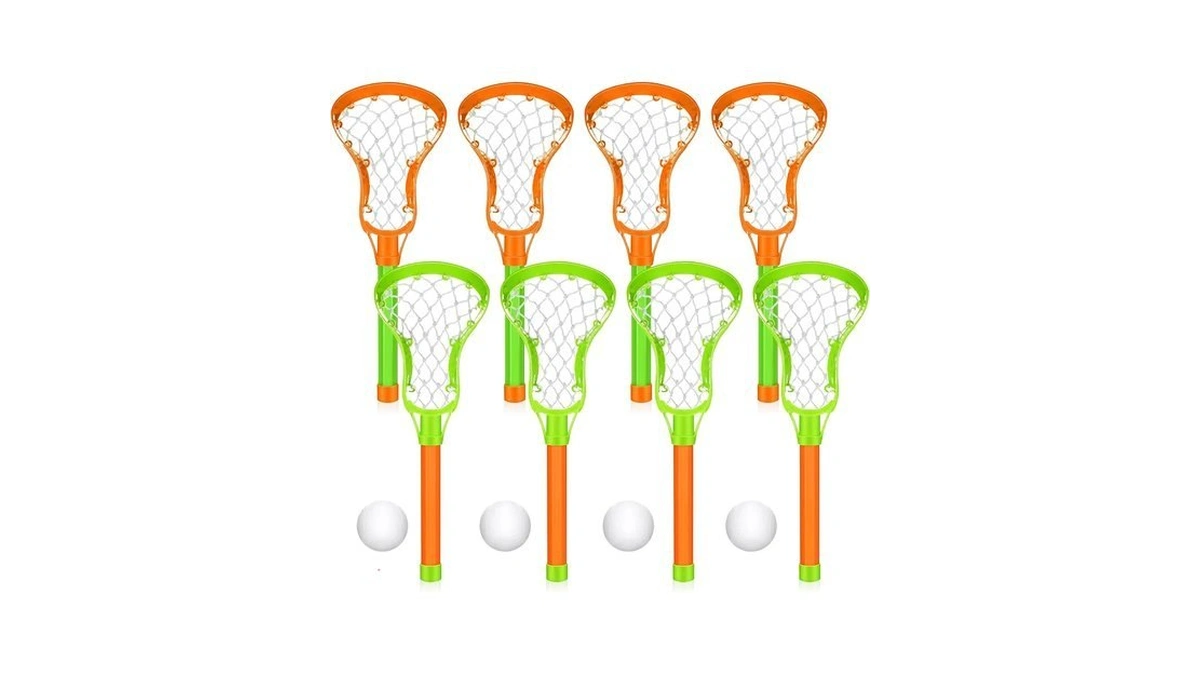 Arrowbash 16 Inch,4 Sets Water Lacrosse Sticks And Ball,green And