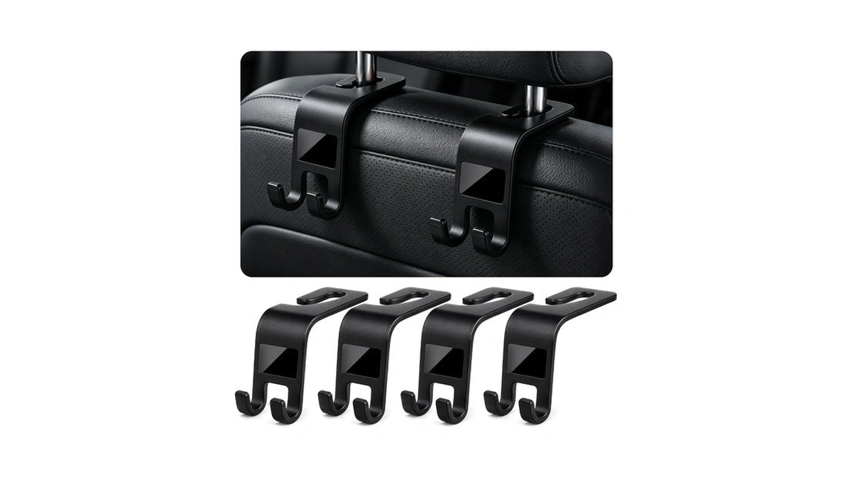 Zsdy Car Seat Headrest Hooks Heavy Duty Vehicle Back Seat