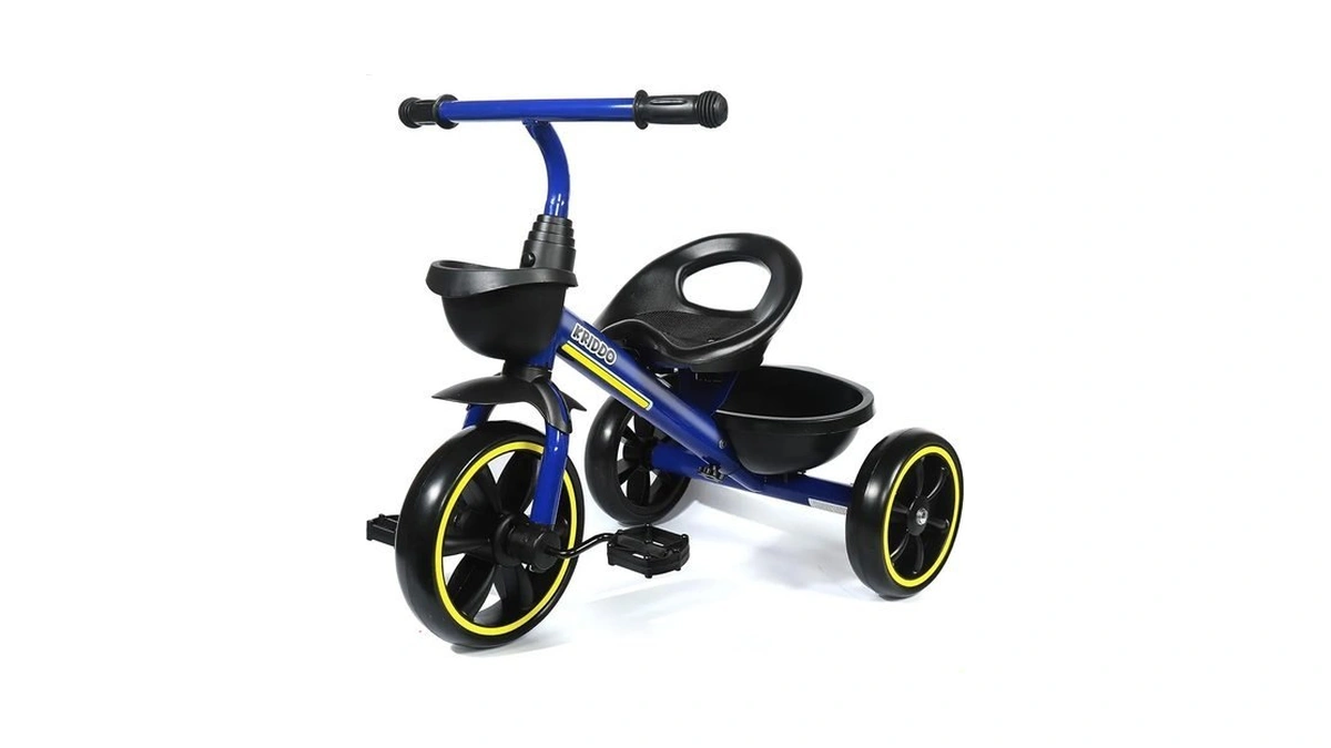 Kriddo Toddler Tricycle For Toddlers Age 2-5, Tool-free Trike