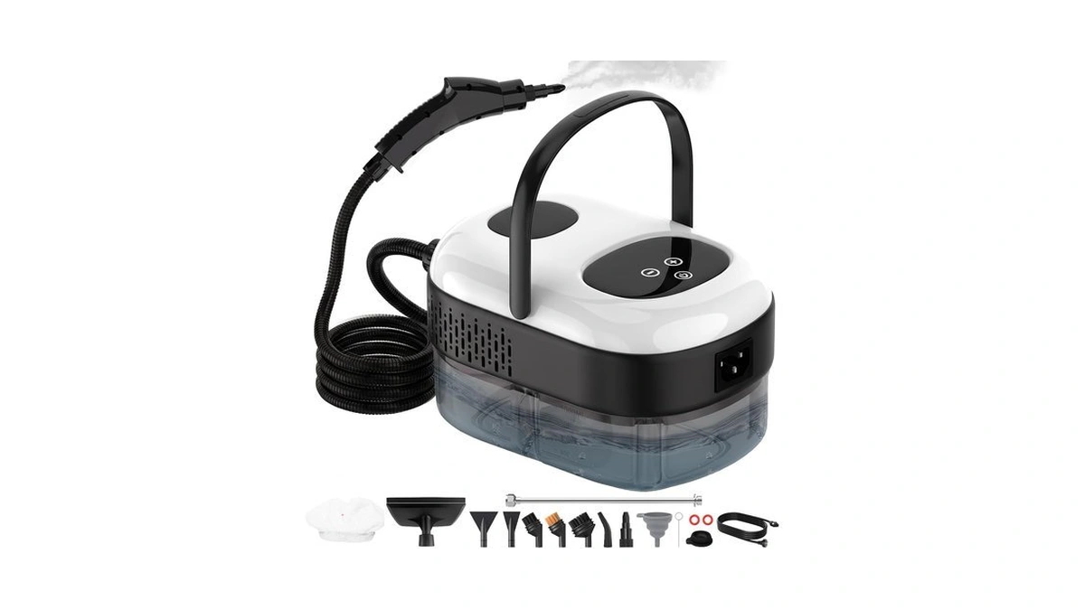 Handheld Steam Cleaner For Home, High Pressure Steamer For Cleaning,