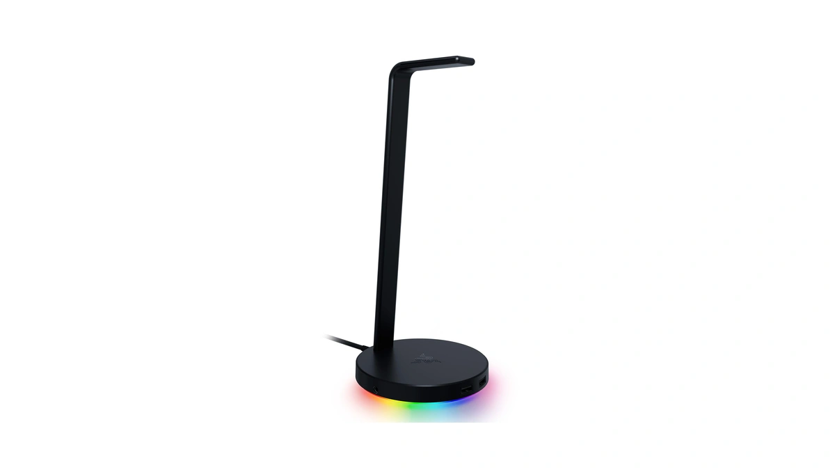 Razer Base Station V2 Chroma Headphone Headset Stand Holder, Black