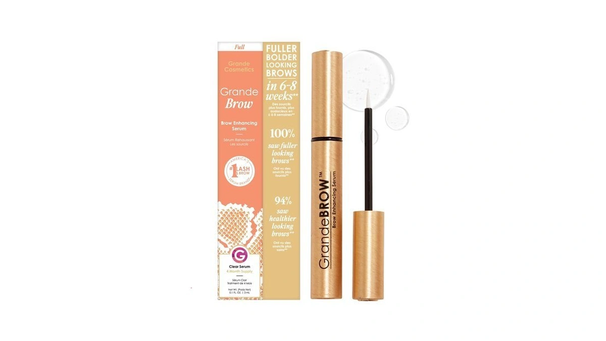 Grande Cosmetics Grandebrow Brow Enhancing Serum, 3ml, 4-month Supply