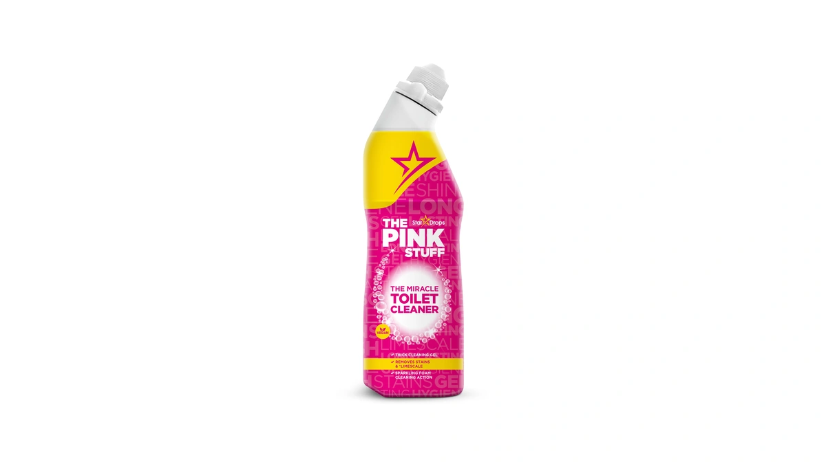 Stardrops The Pink Stuff Miracle Toilet Gel Cleaner, 25 Fl