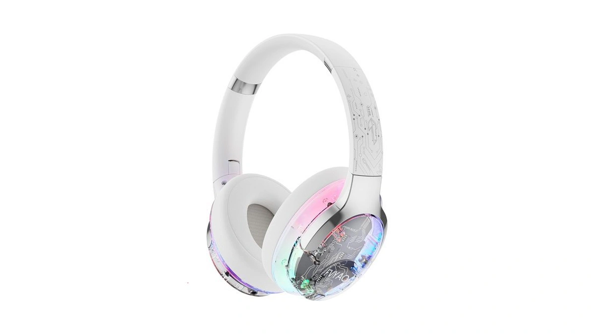 Bugani Bluetooth Headphones Over Ear With Rgb Light