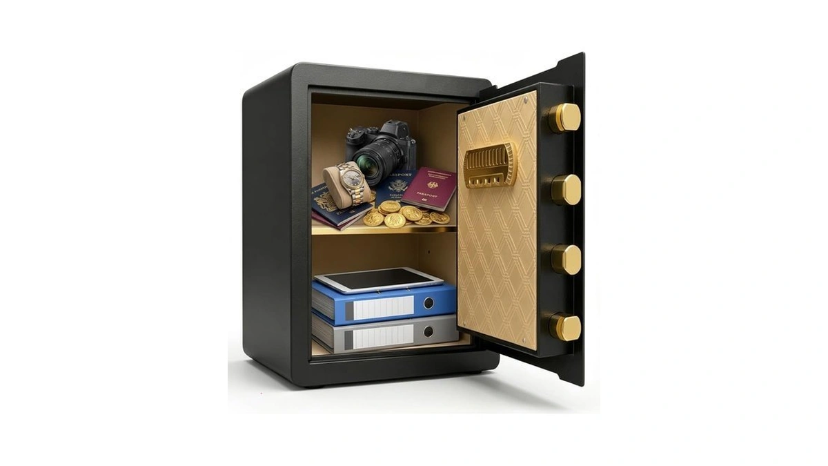Asylosss 17.7" Tall Safe Box, 1.8 Cuft Fireproof Safe For