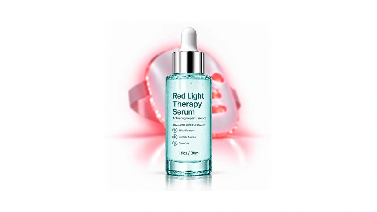Red Light Therapy Activation Serum, 30ml Led Skincare Facial Serum