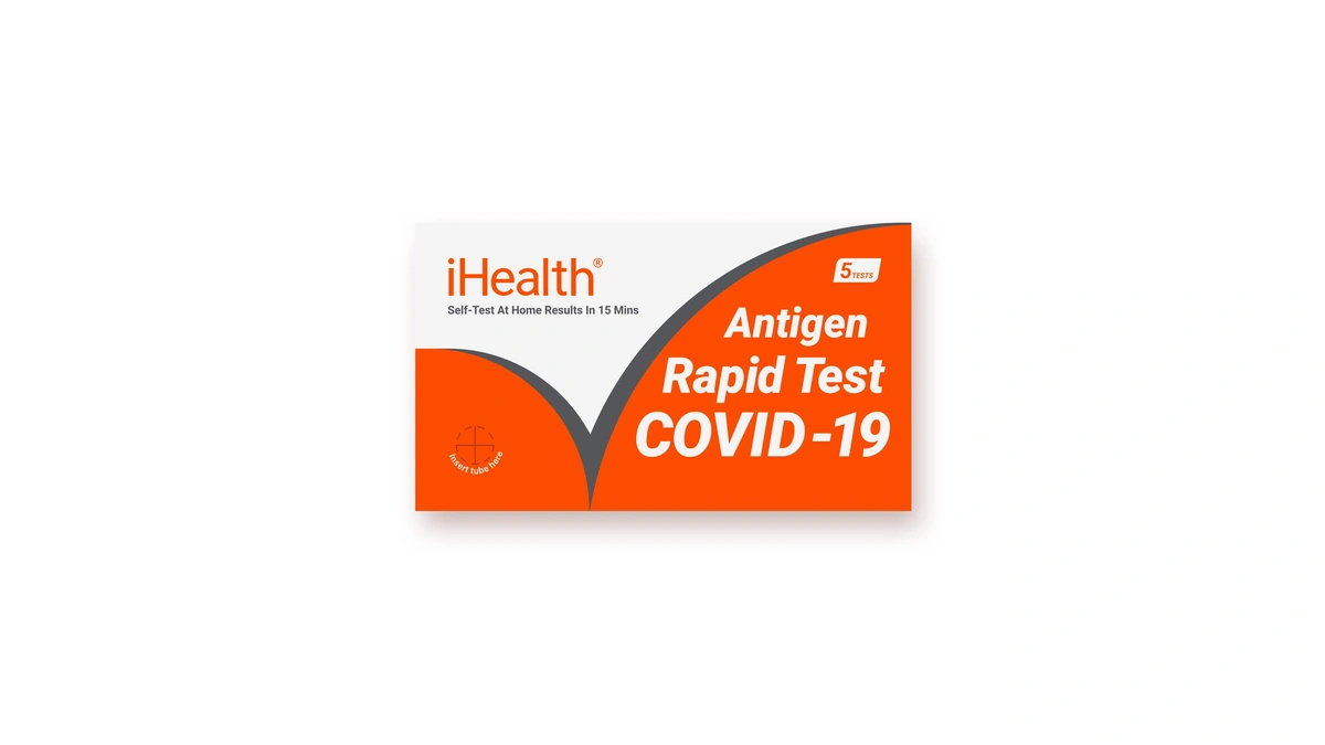 Ihealth Covid-19 Antigen Rapid Home Test, 5 Tests, Fda Authorized