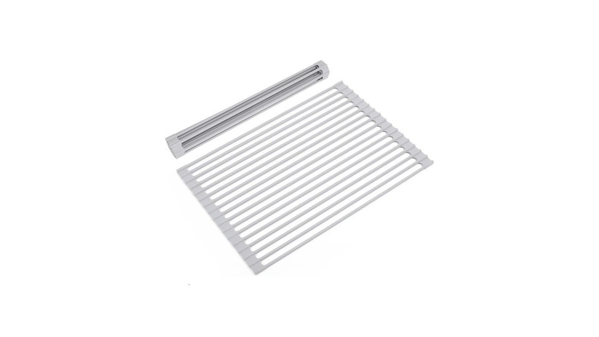Roll Up Dish Drying Rack Over Sink, 17.5" X 13"