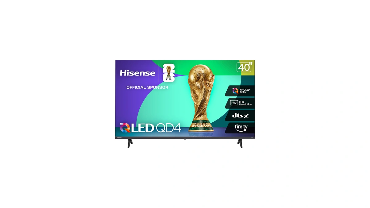 Amazon : Hisense 40-inch Class Qd4 Series Hi-qled