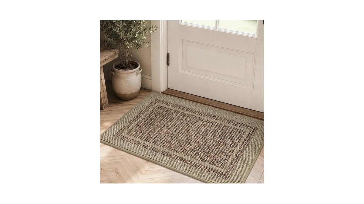 Bald Eagle Grip Indoor Doormat 20" X 32", Absorbent Dirt