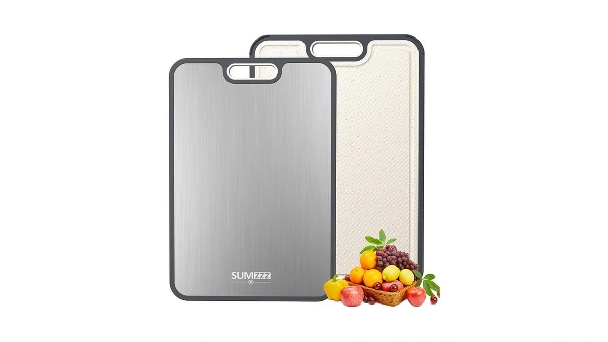 Titanium Cutting Board For Kitchen, Pure Titanium/pp, Size 16”×11”