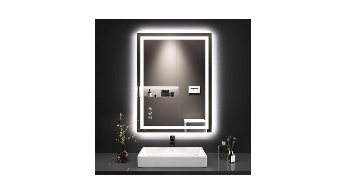 Loaao 24"x32" Led Bathroom Mirror With Lights, Ul Listed