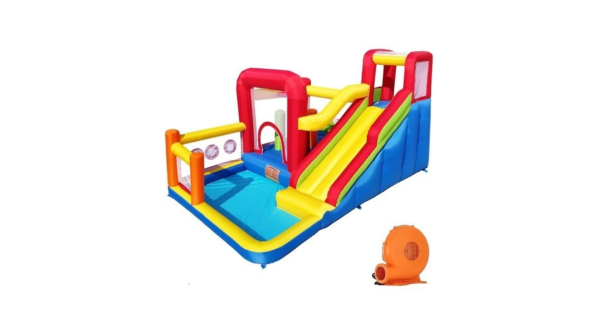 Hongcoral Bounce House, Inflatable Bounce Castle With Blower For Kids,